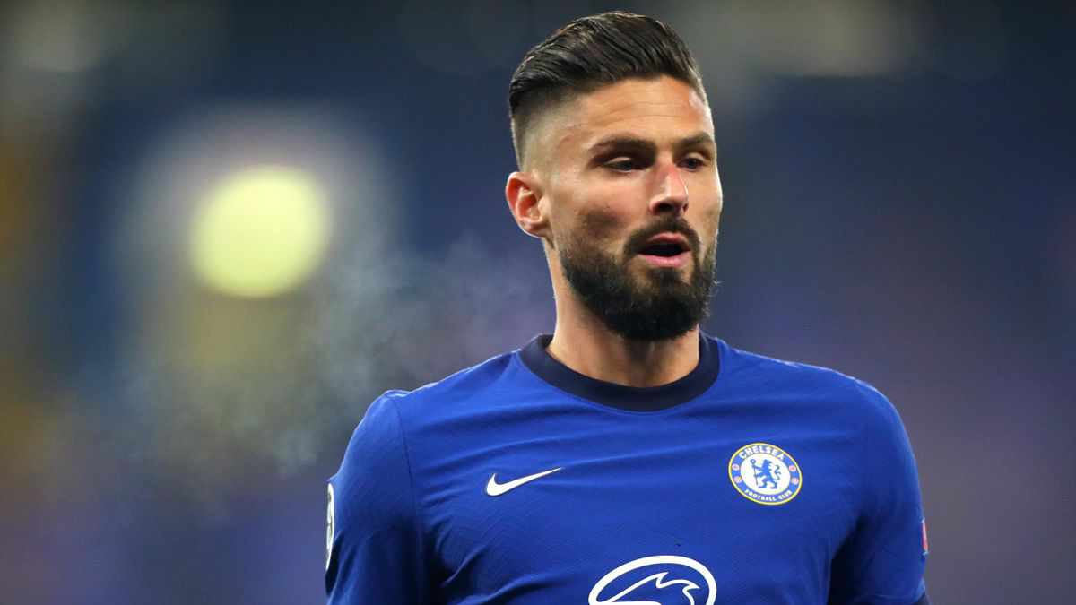Giroud chỉ còn hợp đồng đến cuối mùa với Chelsea.
