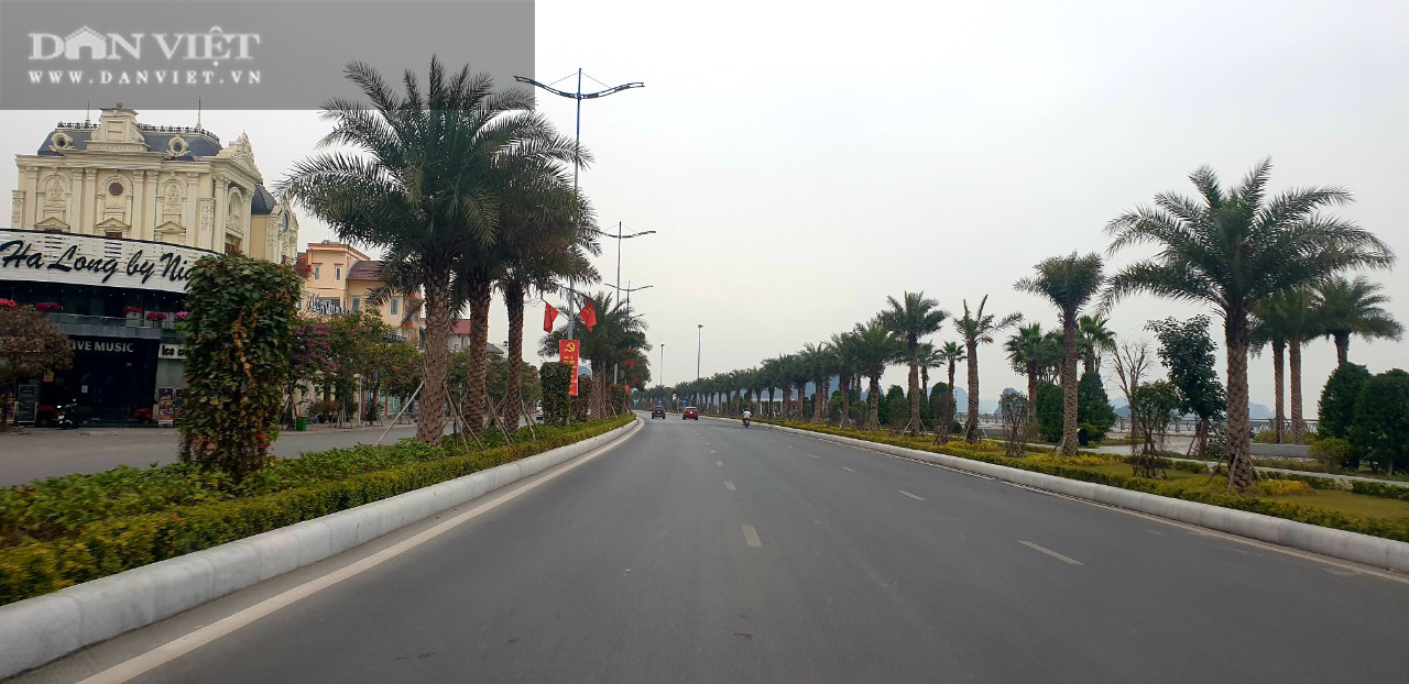 Khung cảnh vắng lặng như sáng mùng 1 Tết ở TP.Hạ Long - Ảnh 2.