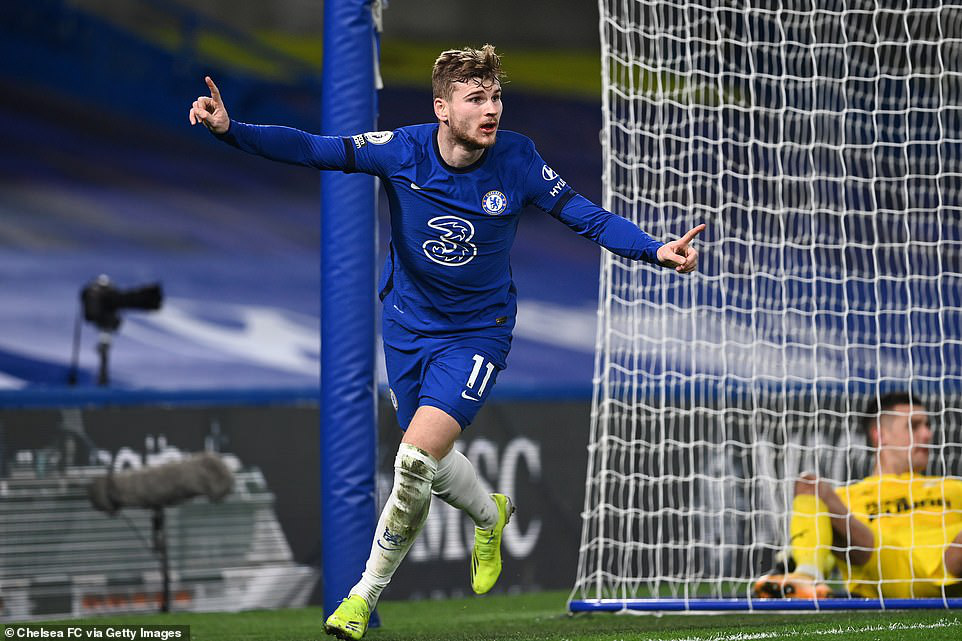 Chelsea vào top 4 Premier League, HLV Tuchel hết lời khen &quot;chân gỗ&quot; Werner - Ảnh 1.