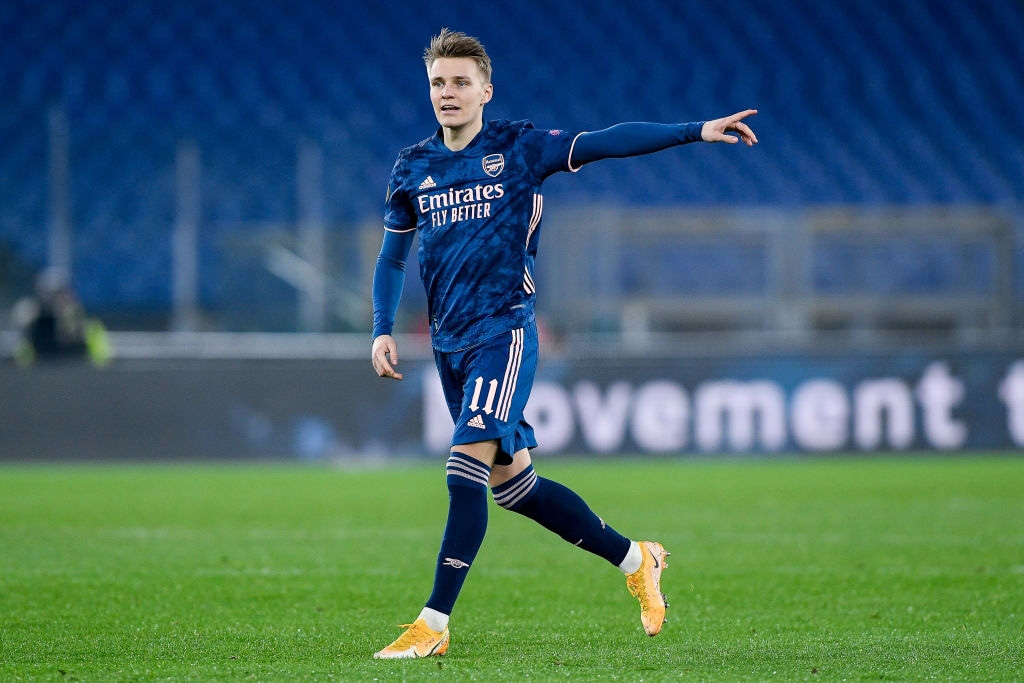 Odegaard nhận lương cao ngất ngưởng ở Arsenal.