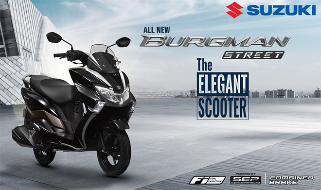 Suzuki Burgman Street sắp ra mắt tại Việt Nam, giá 49.5 triệu đồng - Ảnh 2. Suzuki Burgman Street