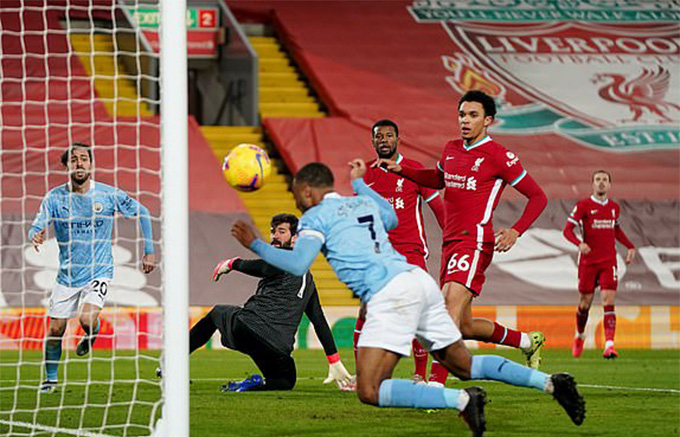 Man City đè bẹp Liverpool, HLV Guardiola nhắc tới &quot;sự phi thường&quot; - Ảnh 1.