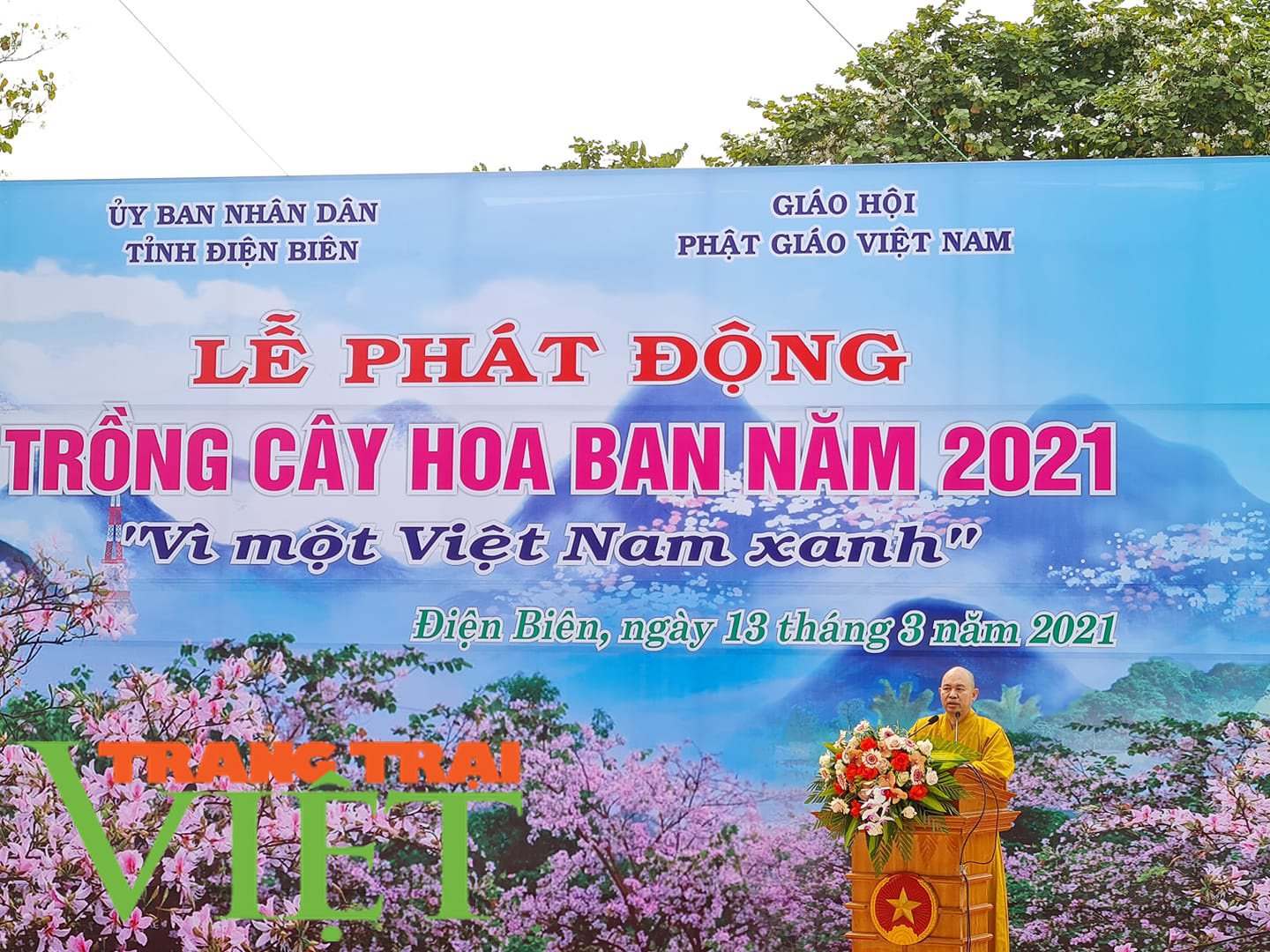 Điện Biên: Phát động trồng 10.000 cây hoa ban “Vì một Việt Nam xanh” - Ảnh 4. Điện Biên: Phát động trồng 10.000 cây hoa ban “Vì một Việt Nam xanh” - Ảnh 4.