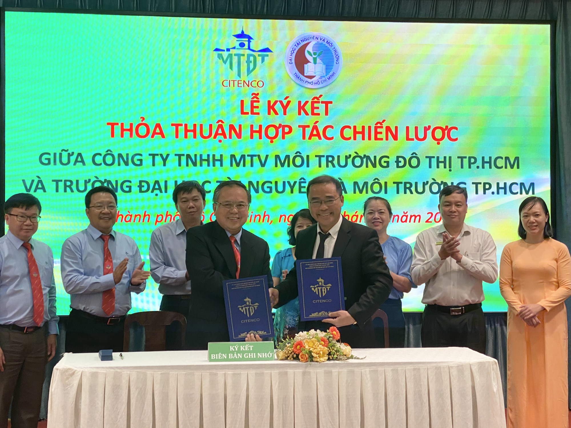CITENCO và HCMUNRE: Ký thỏa thuận hợp tác chiến lược về bảo vệ môi trường - Ảnh 3.