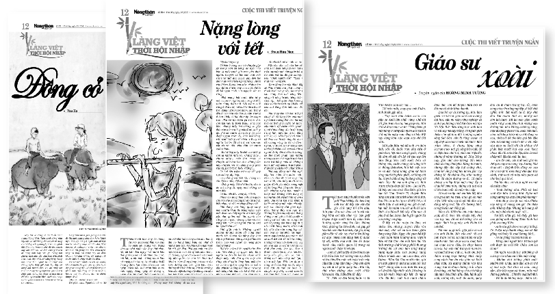 Cuộc thi viết truyện ngắn “Làng Việt thời hội nhập”:  “Bất ngờ, vui mừng và thắng lợi” - Ảnh 1.