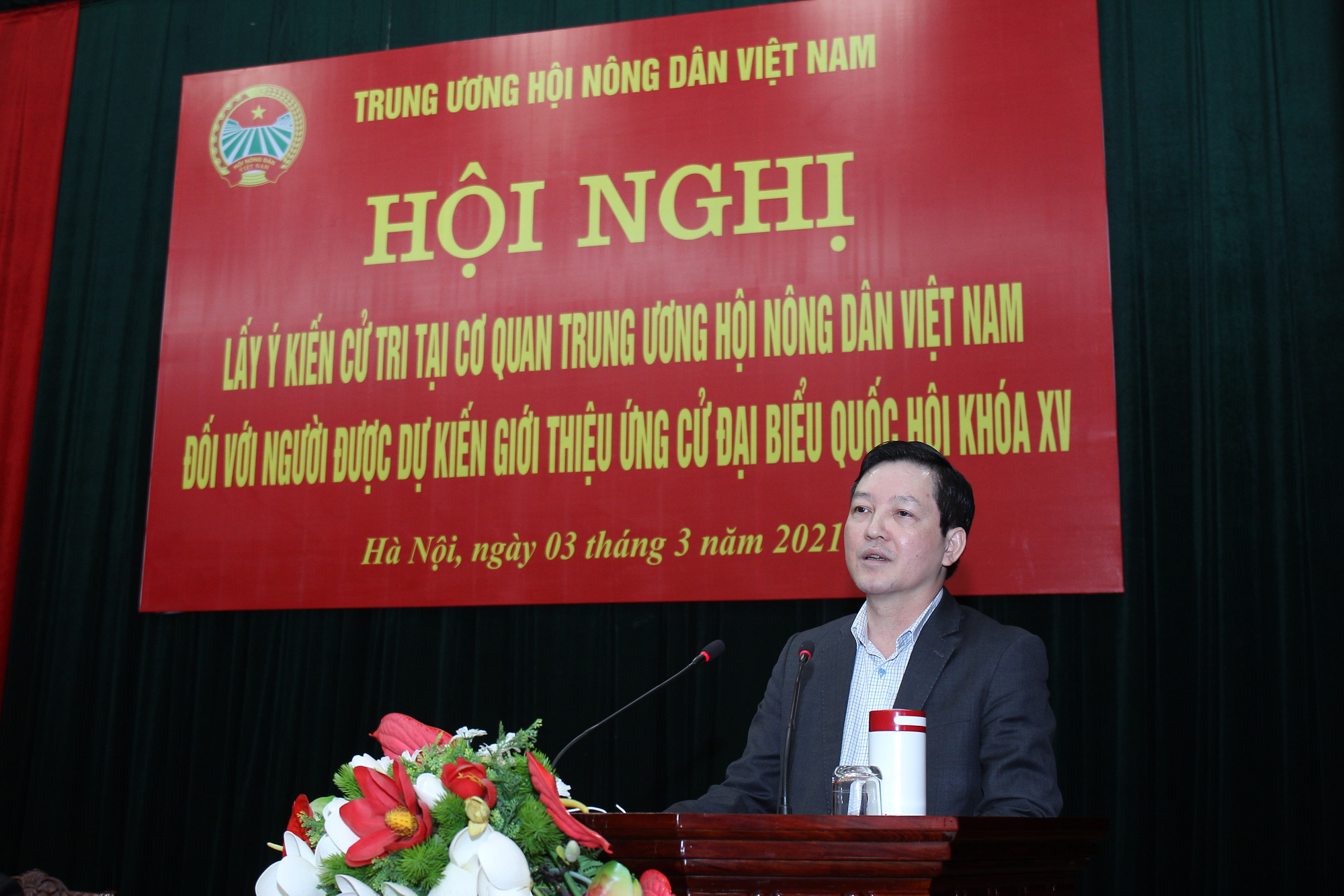 Đồng chí Lương Quốc Đoàn được giới thiệu ứng cử Đại biểu Quốc hội khóa XV - Ảnh 1.