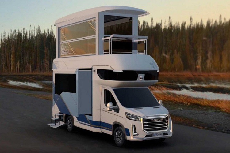 SAIC Maxus Villa - nhà di động 2 tầng cực tiện dụng - Ảnh 2. SAIC Maxus Villa