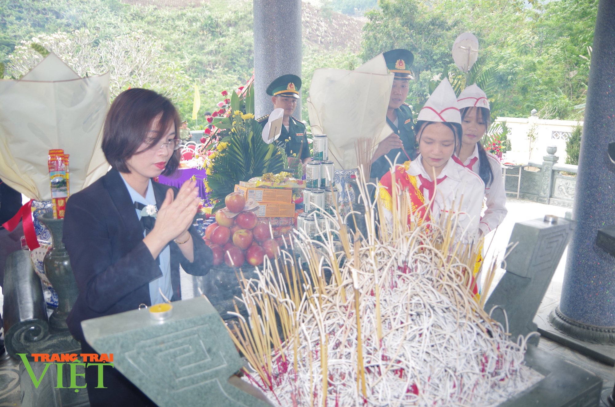 Lai Châu: Khánh thành giai đoạn 1 Nhà bia ghi tên các anh hùng liệt sĩ - Ảnh 1. Lai Châu: Khánh thành giai đoạn 1 Nhà bia ghi tên các anh hùng liệt sĩ - Ảnh 1.