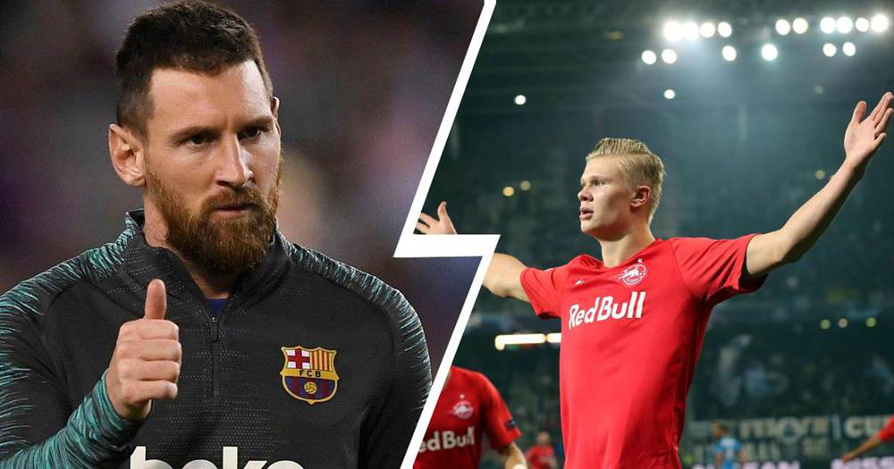 Messi thích mẫu trung phong mắn bàn thắng.