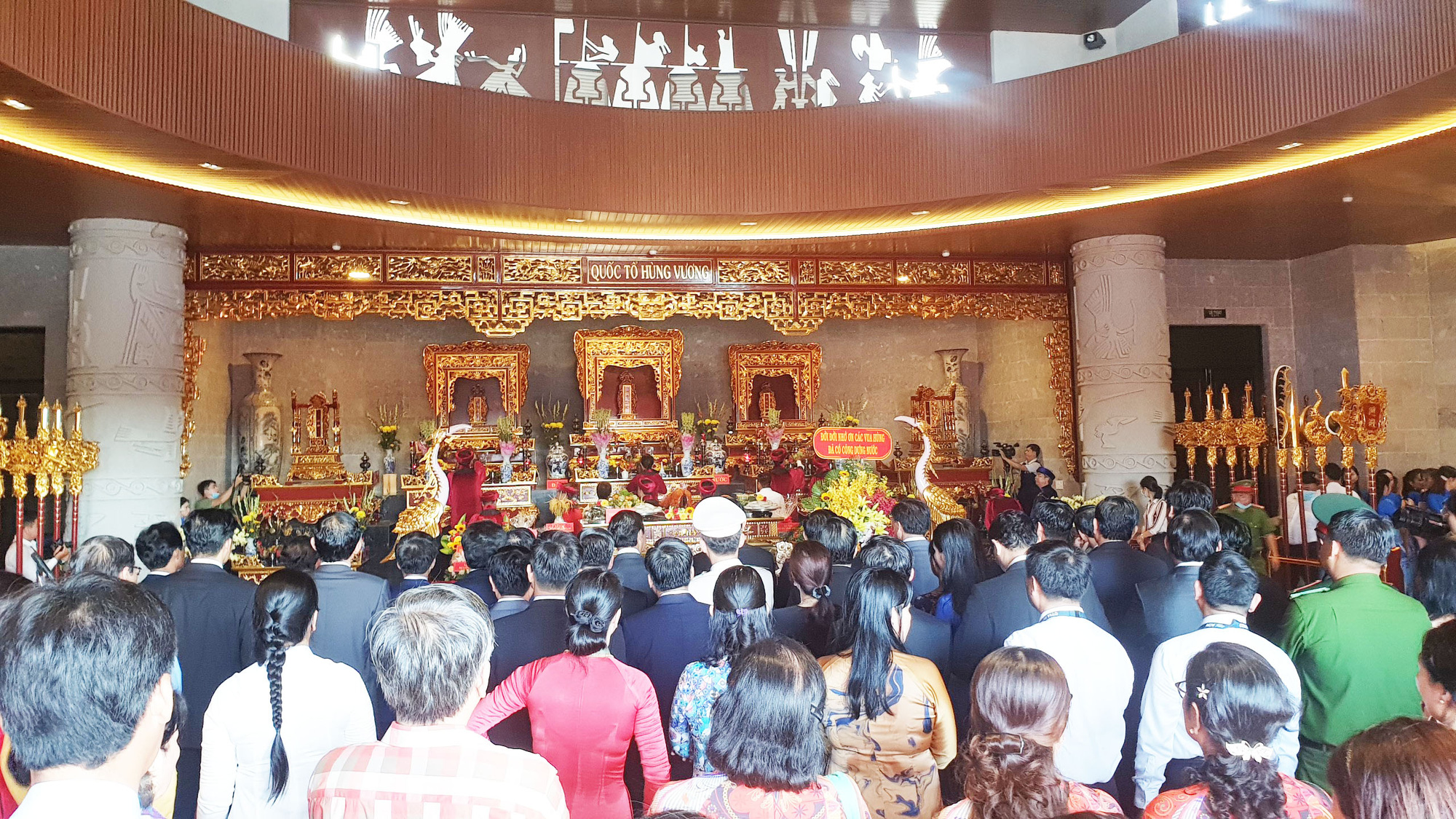 Cần Thơ: Lần đầu tiên tổ chức lễ giỗ Tổ Hùng Vương tại Đền thờ Vua Hùng - Ảnh 1.