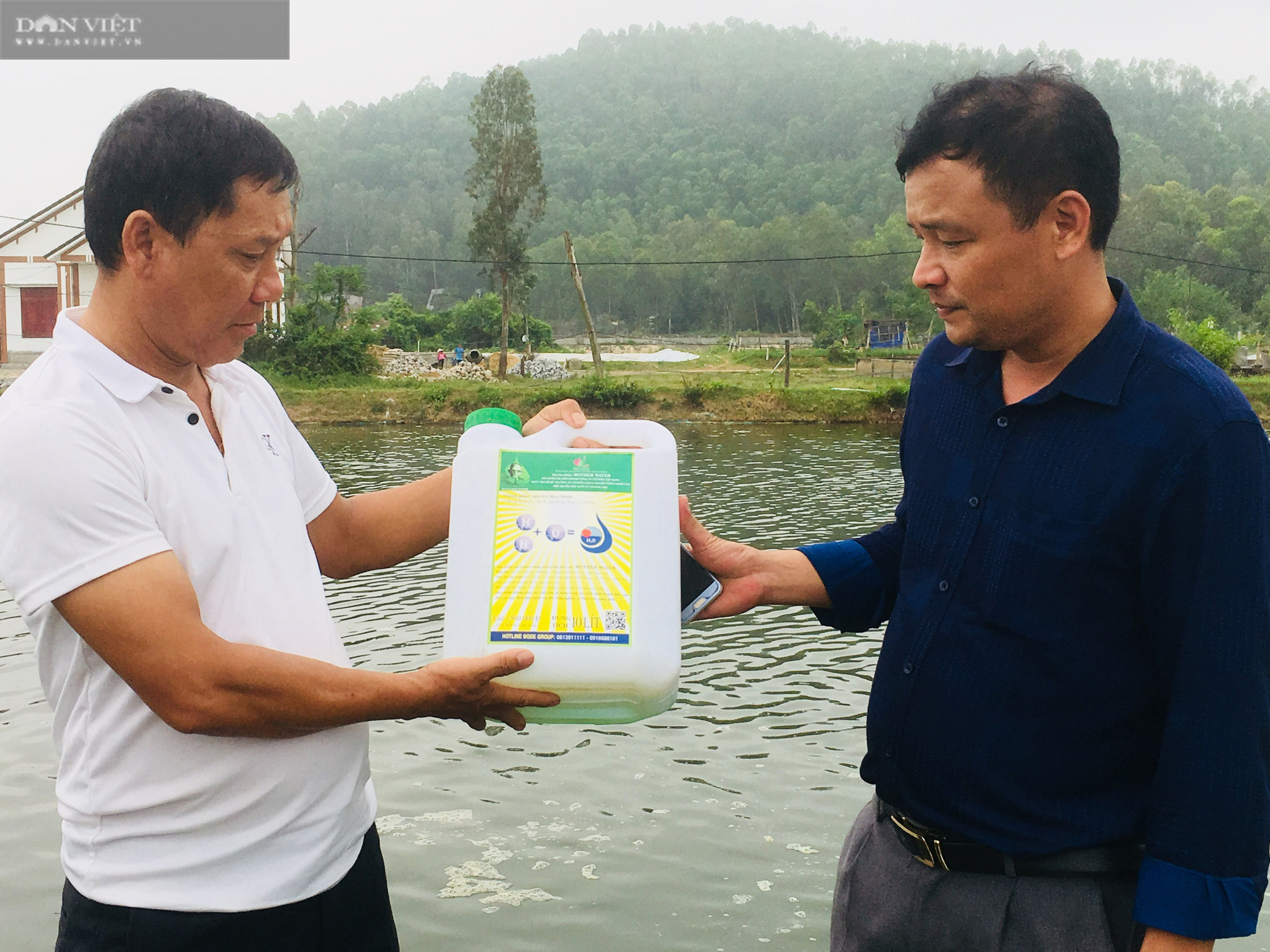 Nghệ An: Nuôi tôm thẻ chân trắng, nông dân lãi 1,3 tỉ đồng nhờ sản phẩm Mother Water của Bồ Đề - Ảnh 2. Nghệ An: Nuôi tôm thẻ chân trắng, nông dân lãi 1,3 tỉ đồng nhờ sản phẩm Mother Water của Bồ Đề - Ảnh 2.