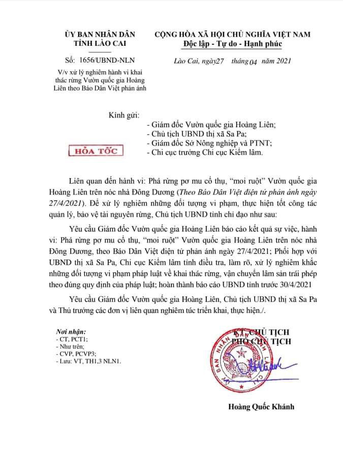 &quot;Moi ruột&quot; Vườn quốc gia Hoàng Liên (Bài 3): Kiểm lâm đi qua, gỗ quý vẫn được tuồn ra khỏi rừng - Ảnh 2.