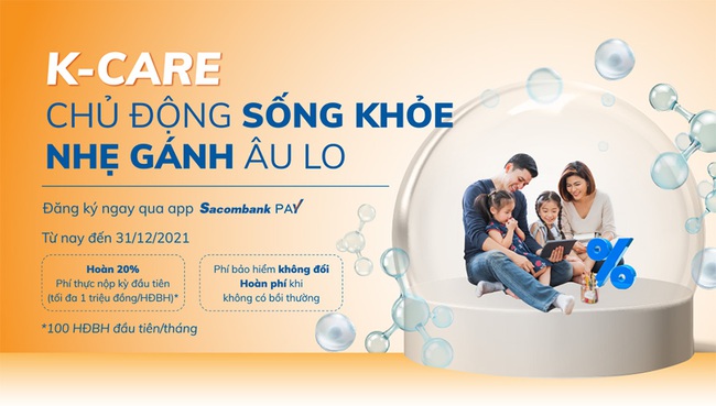 SACOMBANK VÀ DAI-ICHI LIFE VIỆT NAM RA MẮT SẢN PHẨM BẢO HIỂM BỆNH UNG THƯ TRÊN ỨNG DỤNG SACOMBANK PAY - Ảnh 1.