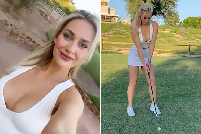 Nữ golf thủ bốc lửa có cú đánh khiến thế giới sửng sốt - Ảnh 2.