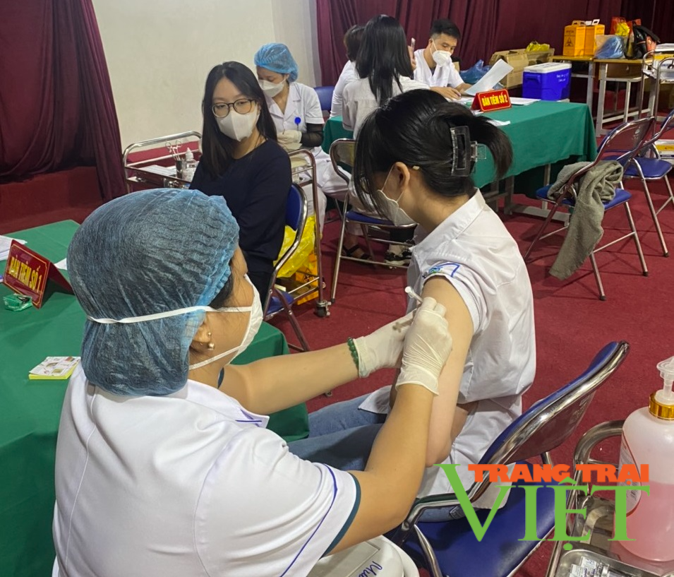 Điện Biên: Gần 27 nghìn học sinh được tiêm vaccine phòng Covid -19 - Ảnh 2. Điện Biên: Gần 27 nghìn học sinh được tiêm vaccine phòng Covid -19 - Ảnh 2.