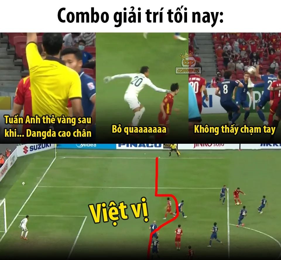 ẢNH CHẾ: ĐT Việt Nam thành bại tại trọng tài - Ảnh 4.