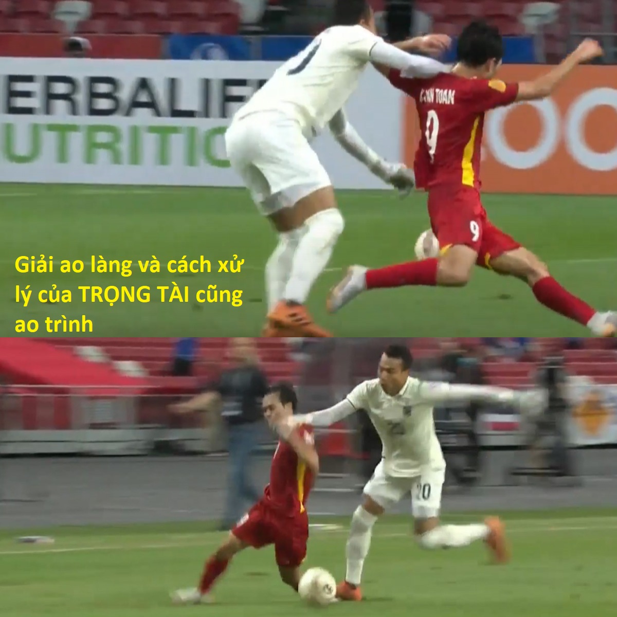 ẢNH CHẾ: ĐT Việt Nam thành bại tại trọng tài - Ảnh 6.