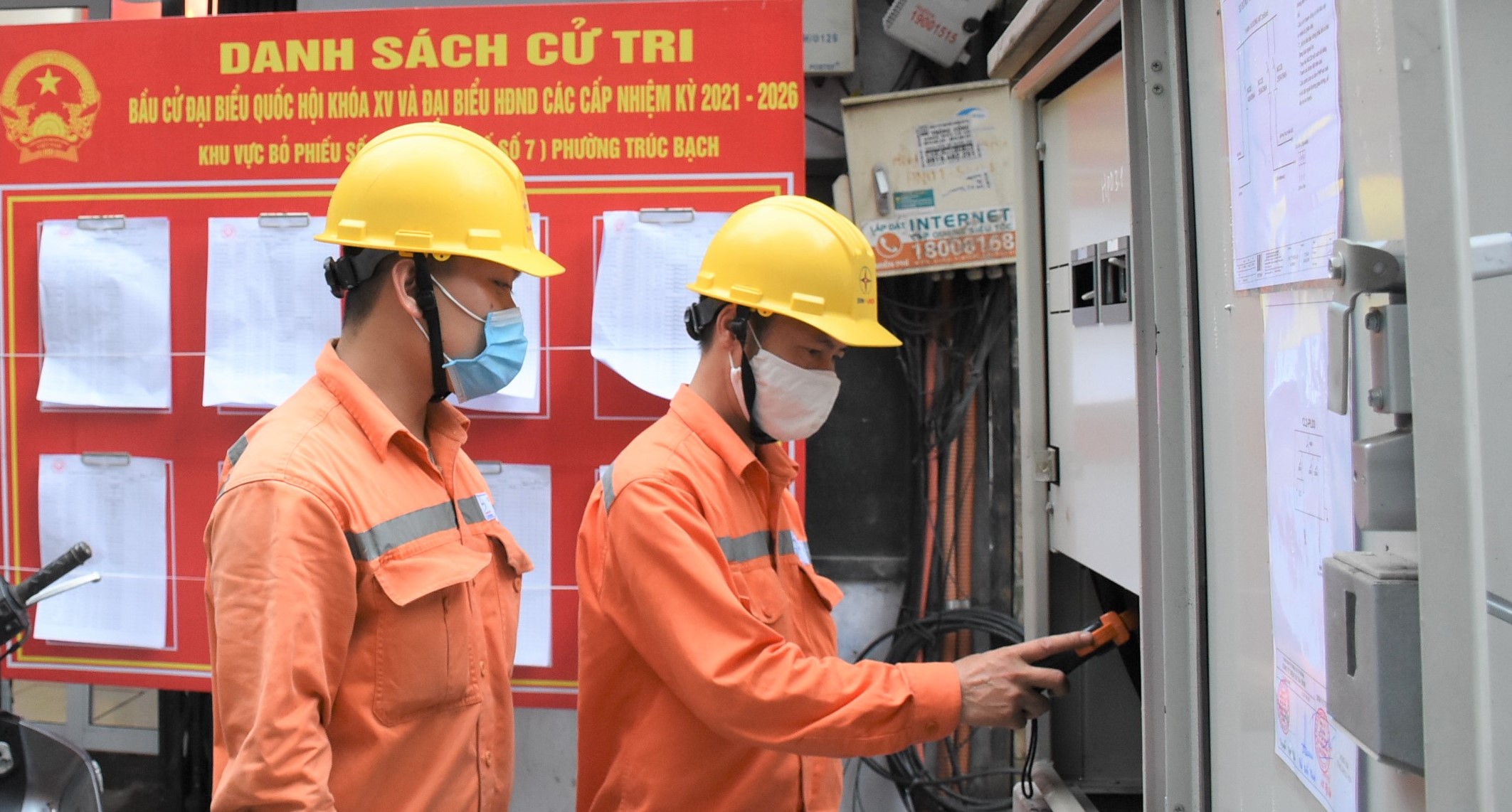 EVN đảm bảo cung cấp điện an toàn ổn định phục vụ bầu cử   - Ảnh 1.