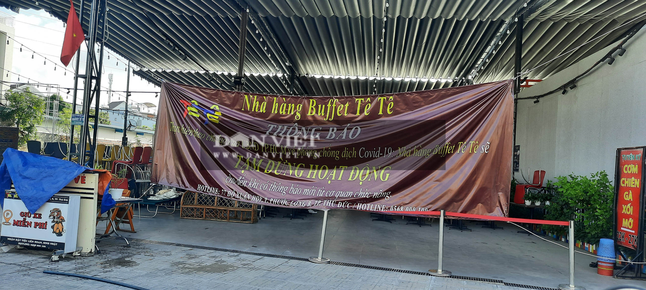 Chùm ảnh: Hàng quán tại TP.HCM chỉ “bán mang về”, “không tiếp khách tại bàn” để chung tay phòng chống dịch COVID- 19 - Ảnh 8.