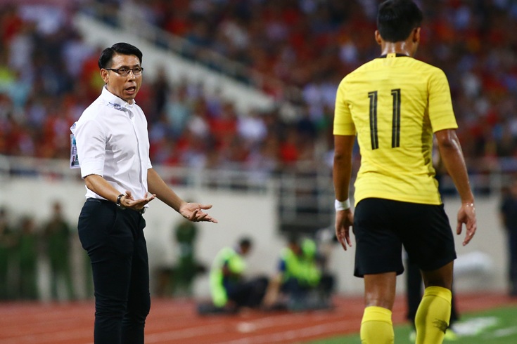 HLV Tan Cheng Hoe không hài lòng với thành tích giao hữu của Malaysia.