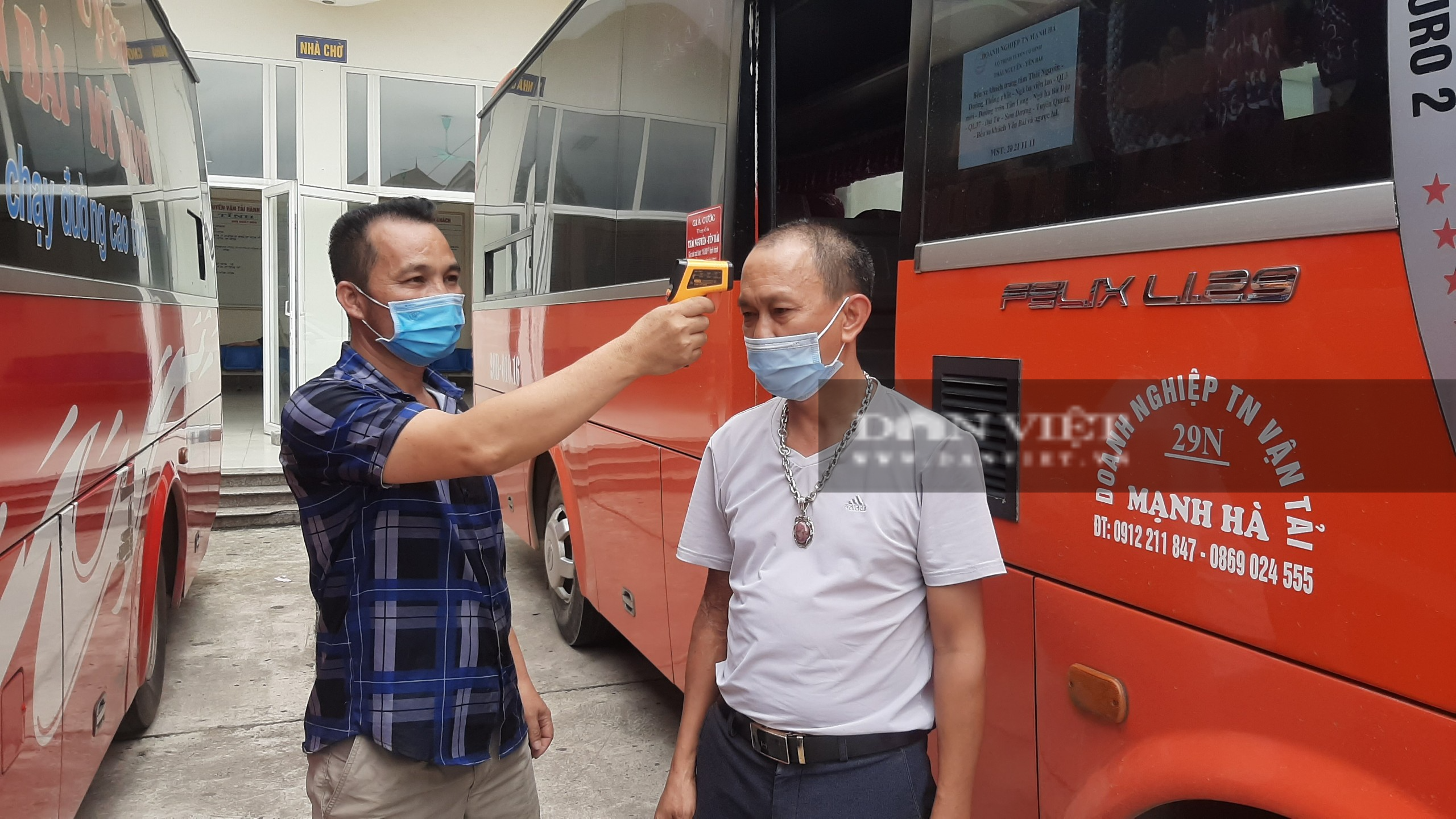 Yên Bái: Bến xe, bến tàu tăng cường chống dịch, dù lỗ vẫn chạy - Ảnh 4.