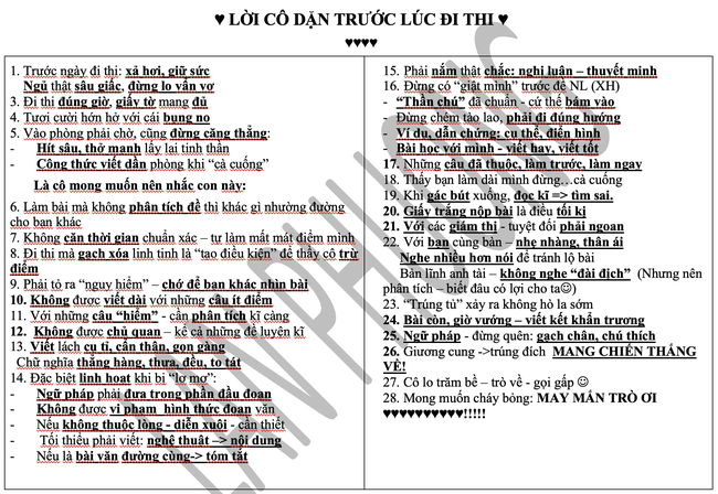 Thích thú với &quot;Lời cô dặn trước lúc đi thi&quot;, chia sẻ suốt 6 năm danh tính tác giả mới được tiết lộ - Ảnh 1.