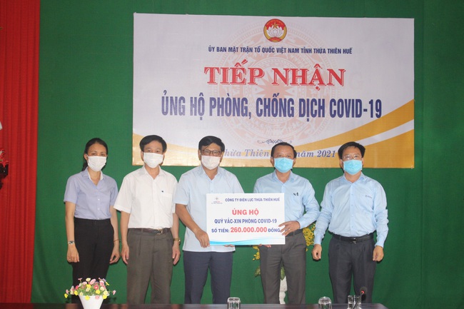 TT-Huế: Nhiều doanh nghiệp tham gia ủng hộ Quỹ Vaccine phòng Covid-19 - Ảnh 1.