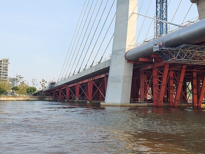 Cầu Thủ Thiêm 2 dự kiến sẽ hoàn thành dự án vào quý II/2022 - Ảnh 2.