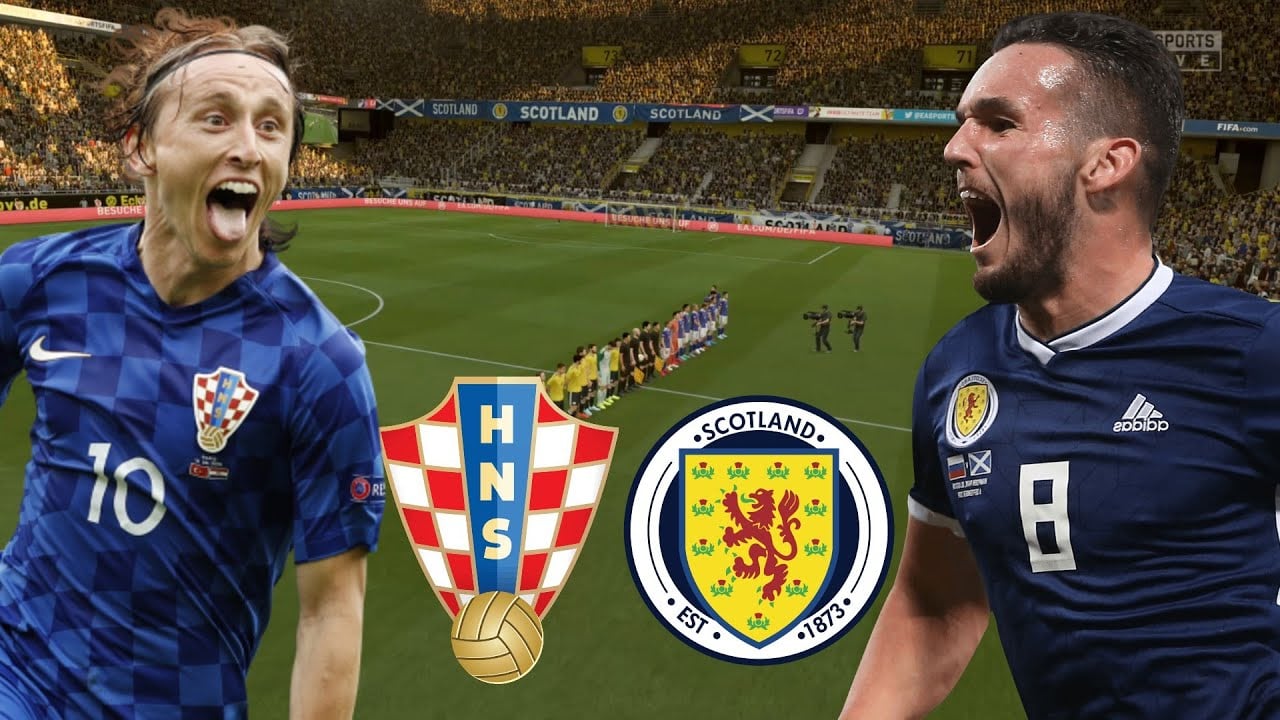 Xem trực tiếp Croatia vs Scotland trên VTV3 - Ảnh 1.