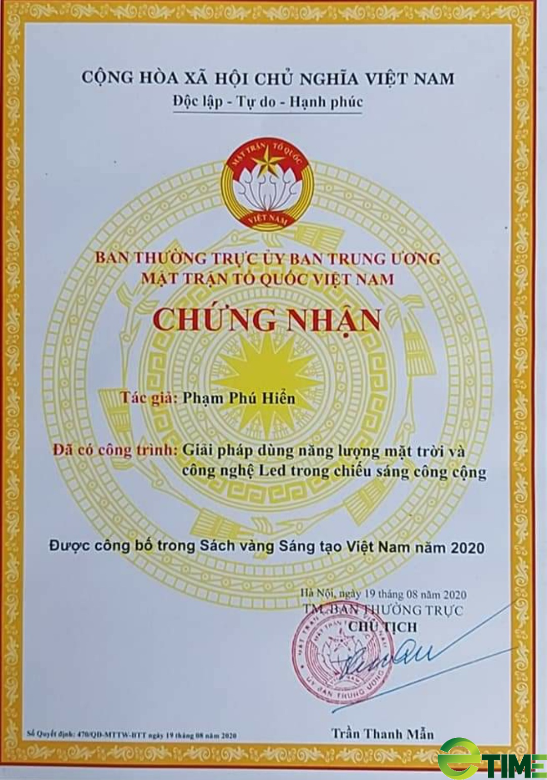 Quảng Nam: “Thần đèn” Phạm Phú Hiển thắp sáng đường quê miền núi - Ảnh 6. Quảng Nam: “Thần đèn” Phạm Phú Hiển thắp sáng đường quê miền núi - Ảnh 6.