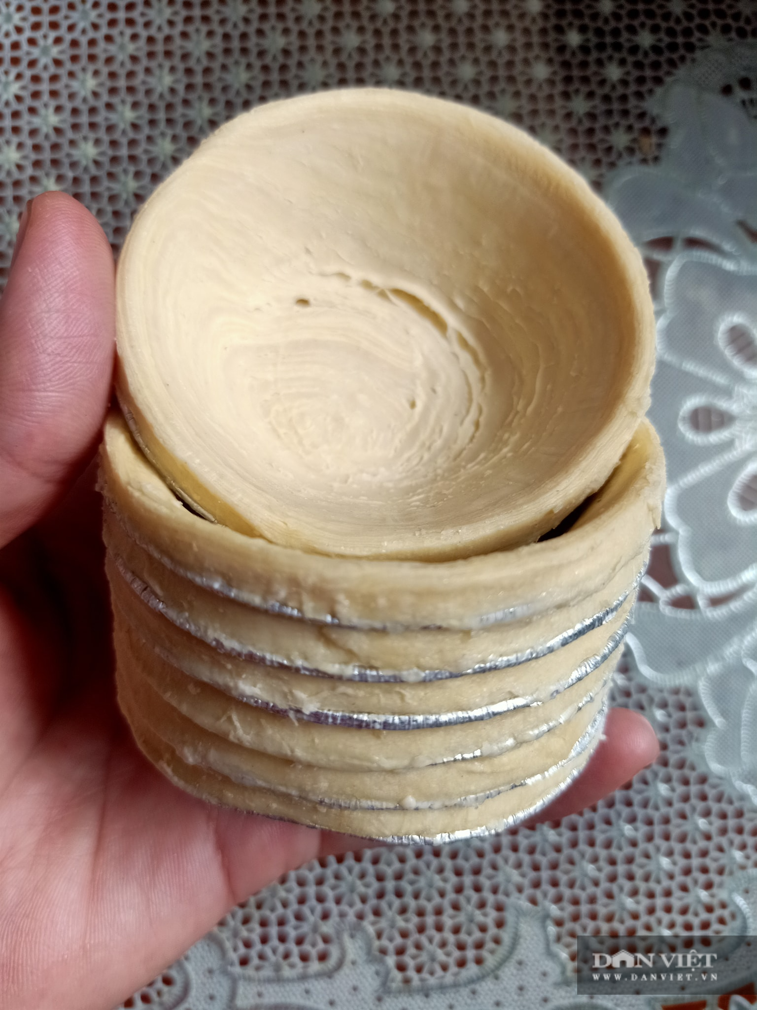 Cách làm bánh tart trứng bằng nồi chiên không dầu - Ảnh 2.