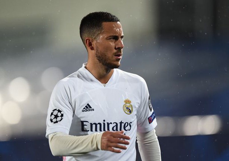 Hazard chưa đạt kỳ vọng ở Real Madrid.