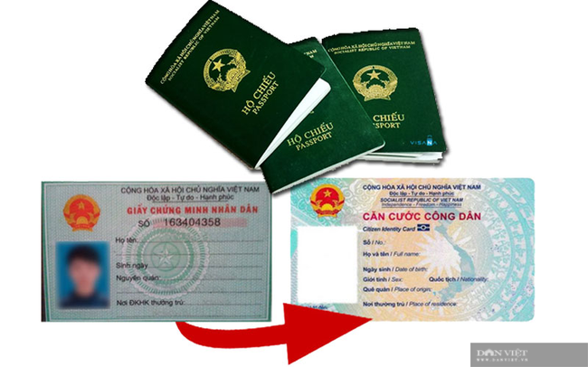 Thủ tục cập nhật số căn cước công dân gắn chip thay CMND trên hộ chiếu - Ảnh 1.