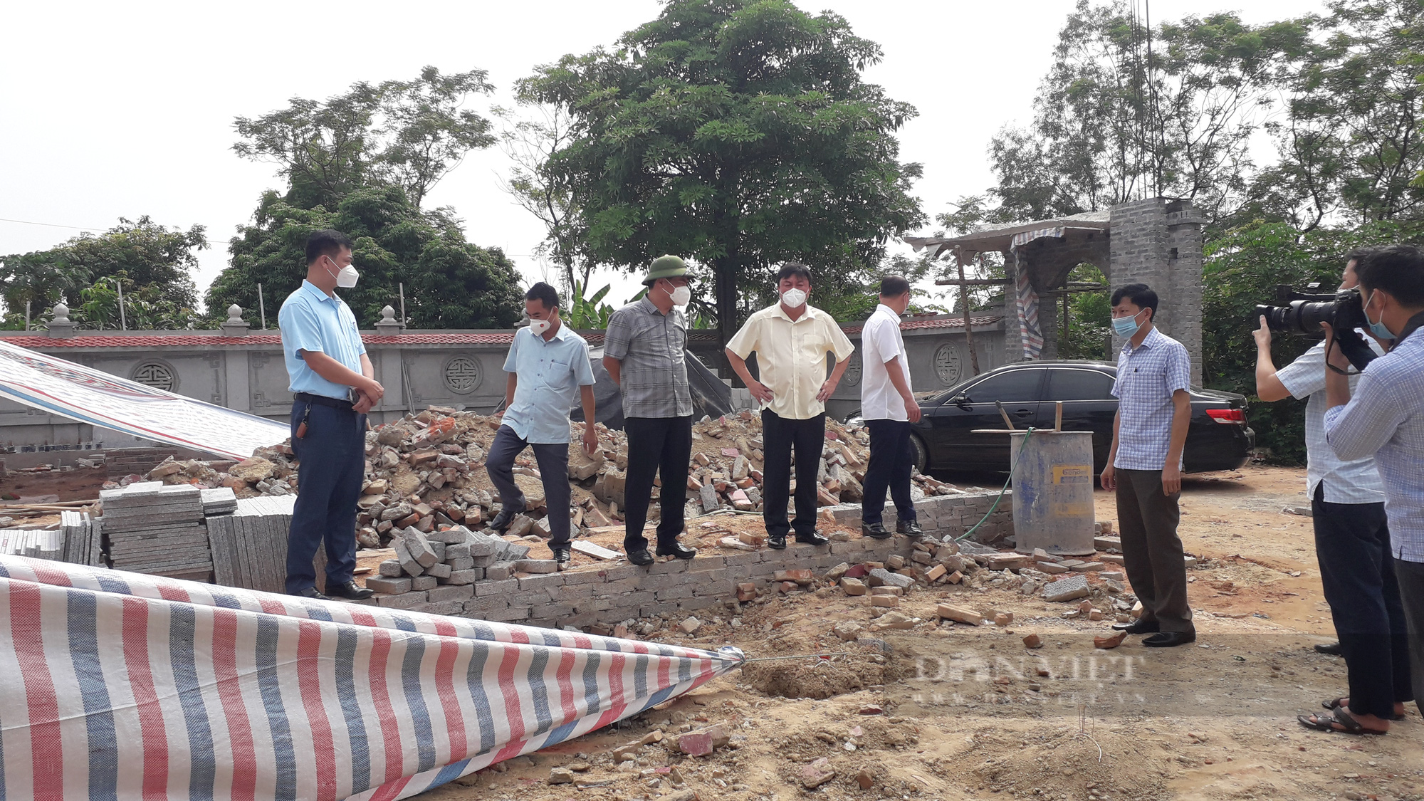 Lãnh đạo tỉnh Thái Nguyên chỉ đạo khẩn trương khắc phục sai sót trong quá trình cải tạo nghĩa trang Liệt sỹ xã Úc Kỳ - Ảnh 6.