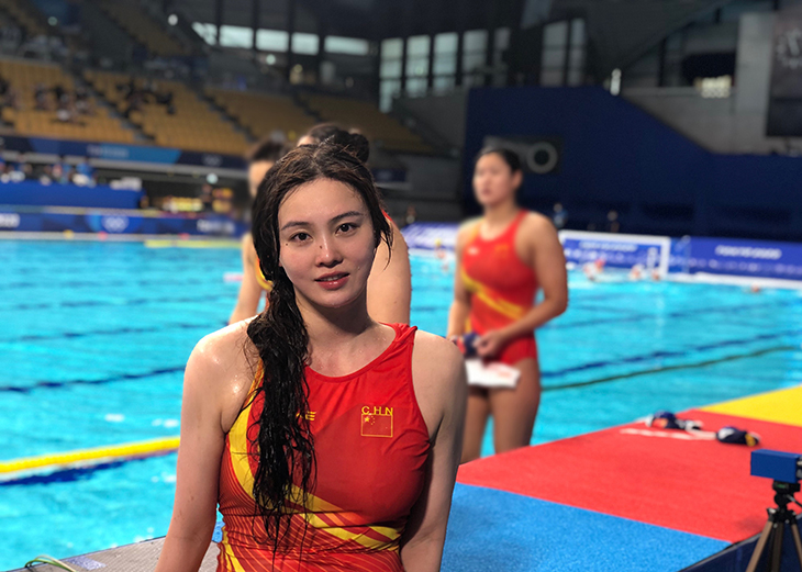 Tan chảy trước vẻ đẹp của &quot;mỹ nhân ngư&quot; Trung Quốc dự Olympic - Ảnh 5.