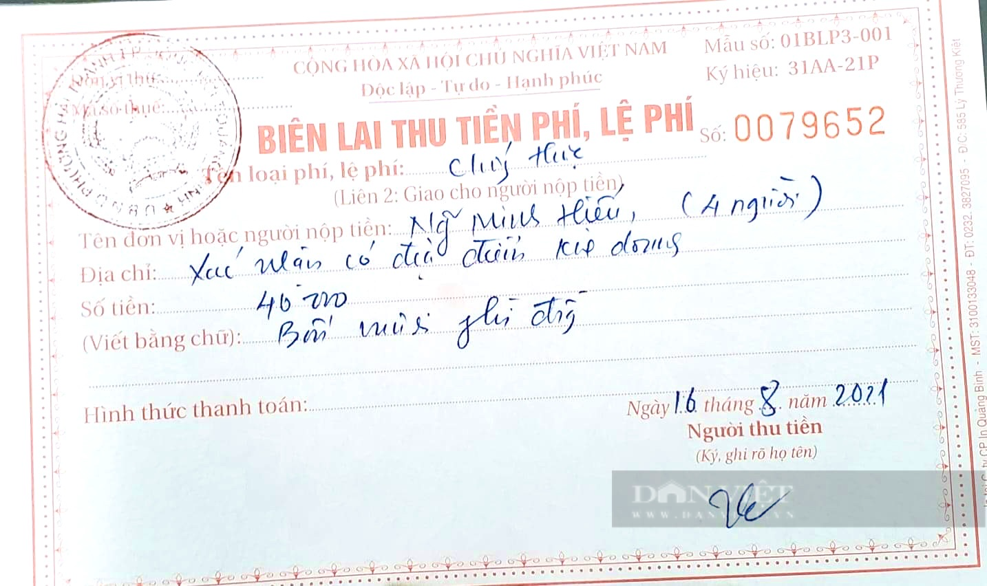 Quảng Bình: Lãnh đạo phường nhận sai, công khai xin lỗi khi thu tiền khi ký xác nhận hỗ trợ do dịch Covid-19 - Ảnh 2.
