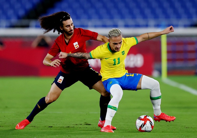 Kết quả bóng đá nam Olympic 2020: Brazil bảo vệ thành công ngôi quán quân - Ảnh 1.