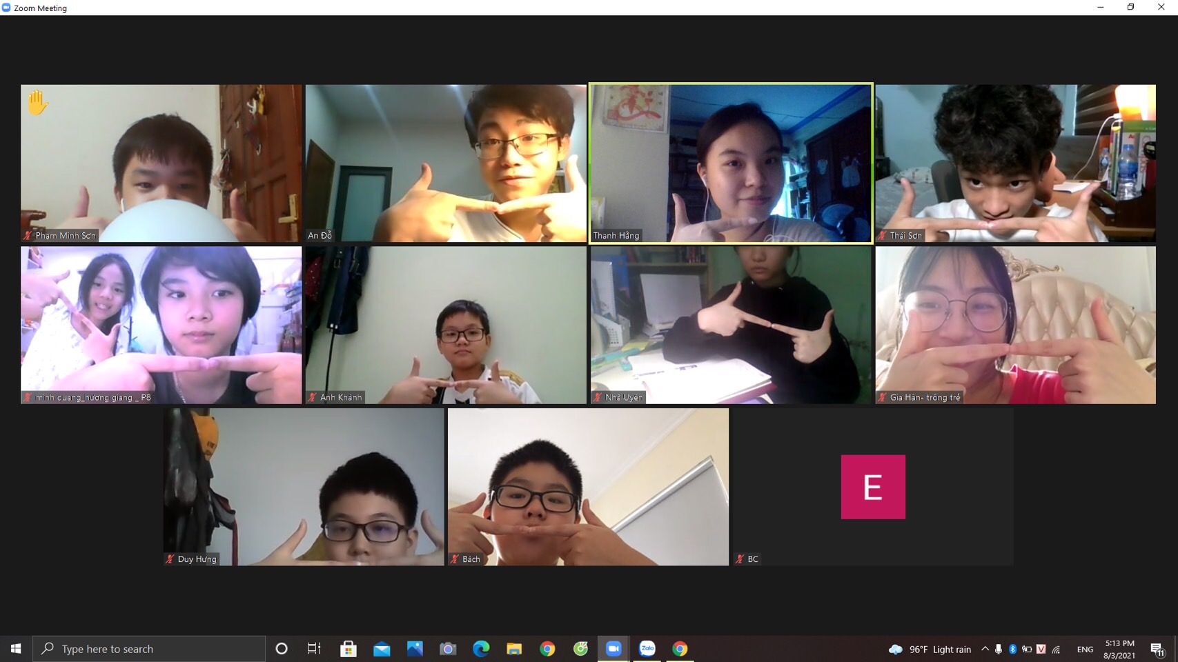 Tận dụng nền tảng Zoom, học sinh trường Ams dạy trẻ em về khoa học miễn phí - Ảnh 3.