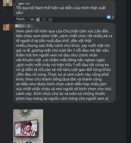 NSƯT Võ Hoài Nam gây &quot;bão&quot; với cảnh khóc trên phim, hài hước, sâu cay giữa đời thường - Ảnh 3.
