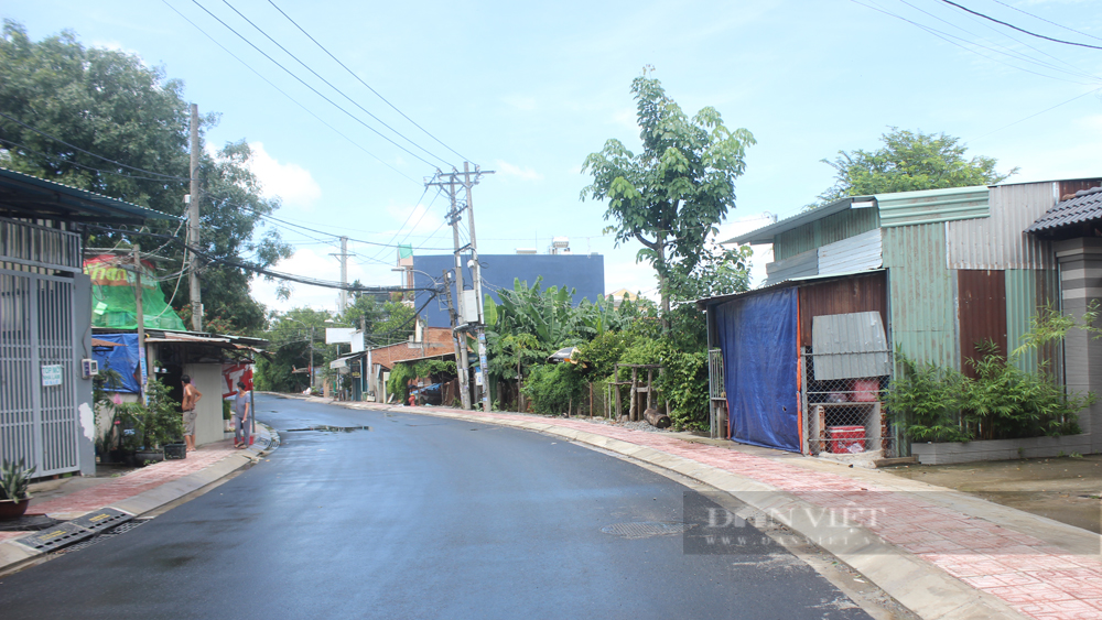 Khu vực tổ 52, ấp Thới Tứ 2 (xã Thới Tam Thôn . Ảnh: Nguyên Vỹ