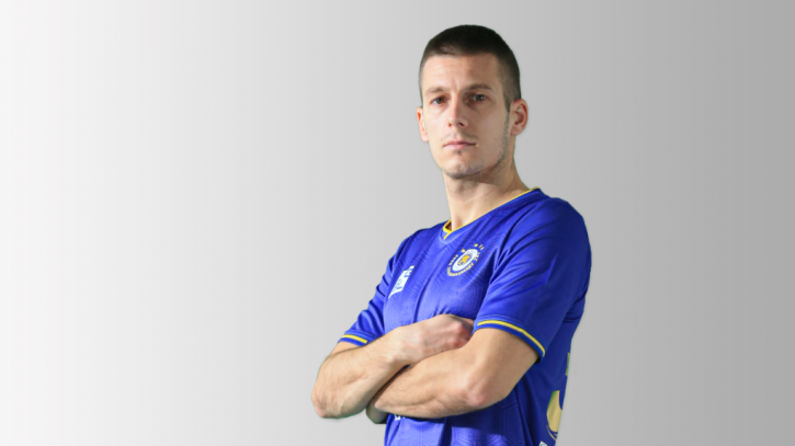 Ngoại binh người Serbia trị giá 18 tỷ đồng ra mắt Hà Nội FC - Ảnh 1.