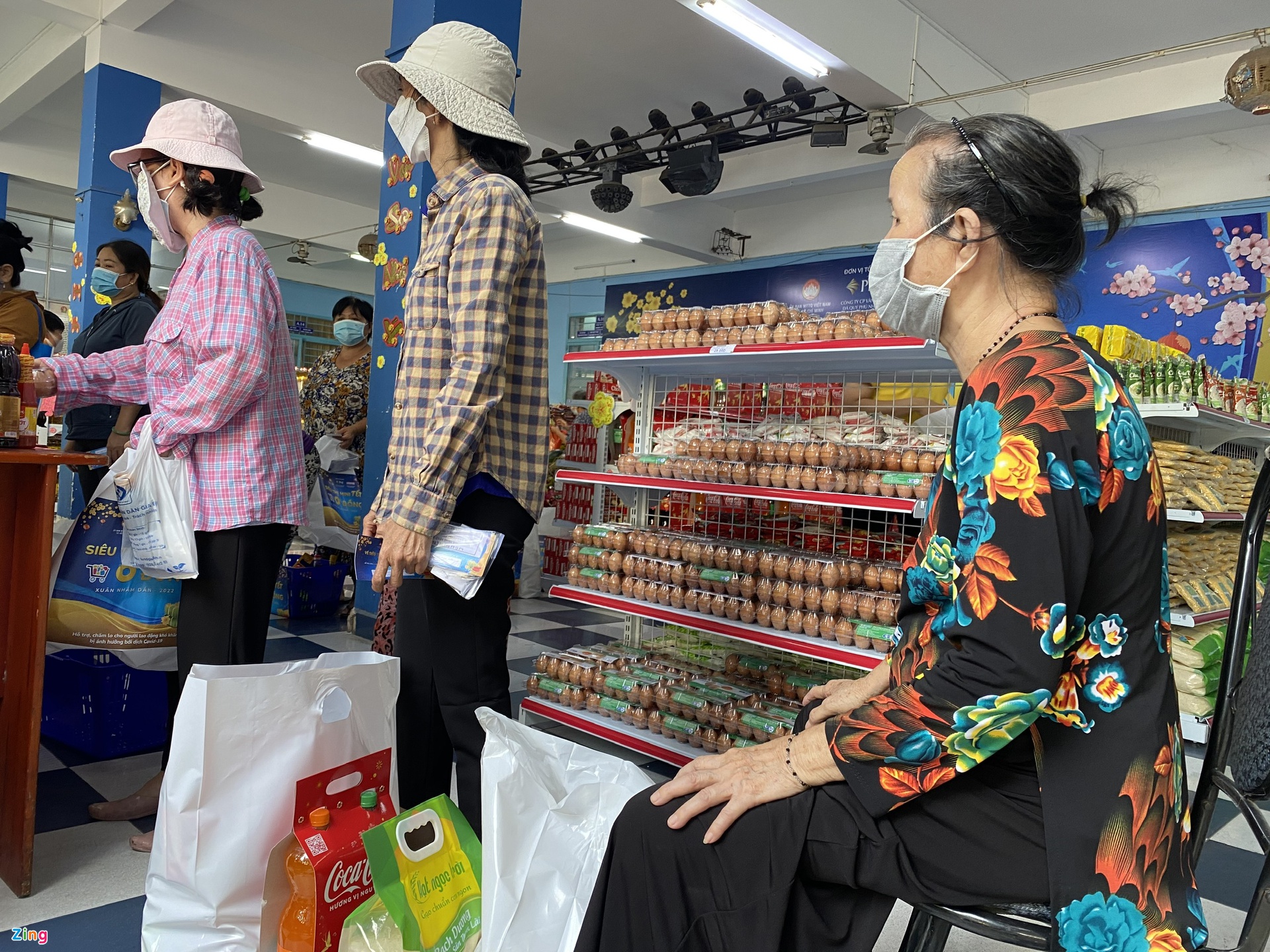 Đi sắm Tết tại Siêu thị 0 đồng - Ảnh 1.
