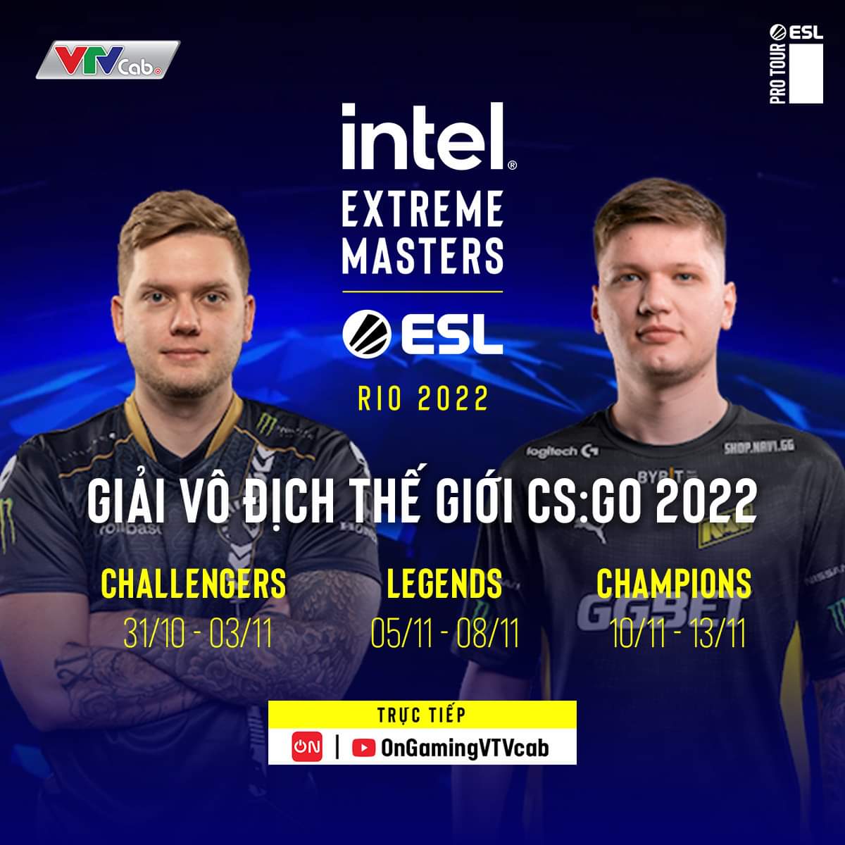 Xe trực tiếp Giải Vô địch Thế giới CS:GO 2022 trên kênh nào? - Ảnh 1.