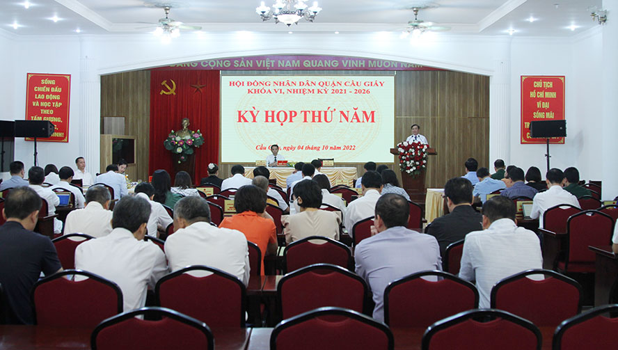 Cầu Giấy phê duyệt chủ trương đầu tư 51 dự án sử dụng vốn đầu tư công - Ảnh 1.