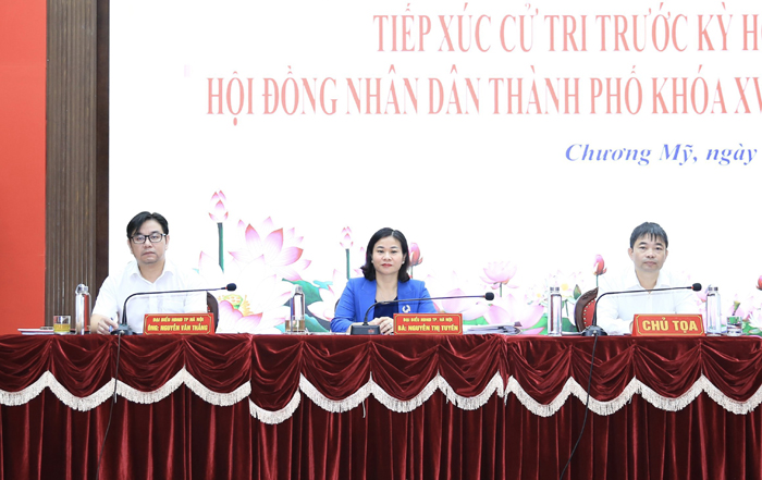 Cử tri huyện Chương Mỹ: Có trường Hiệu trưởng, Hiệu phó cũng đứng lớp do thiếu giáo viên - Ảnh 1.