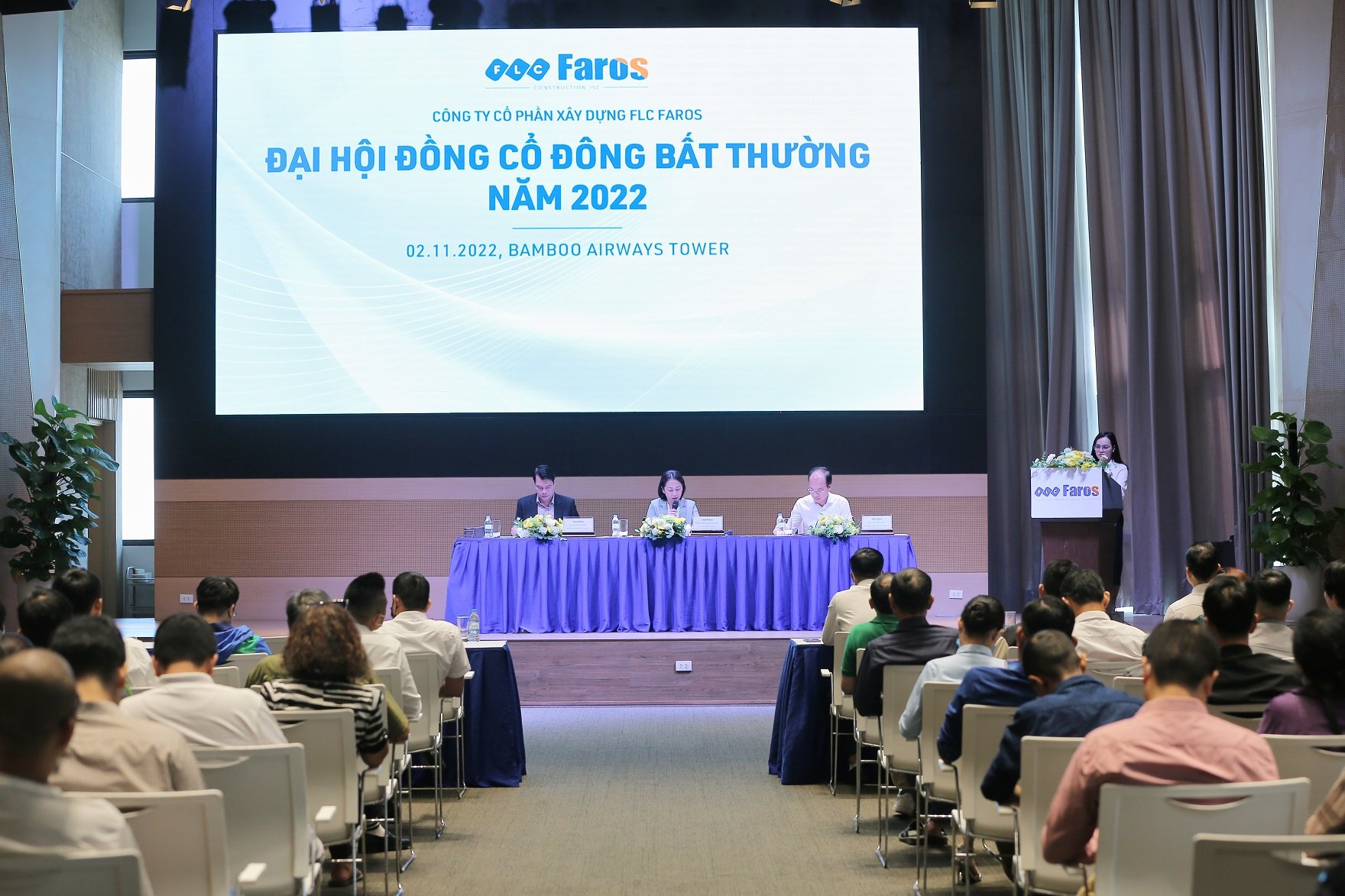 FLC Faros tổ chức thành công Đại hội đồng cổ đông bất thường - Ảnh 1.