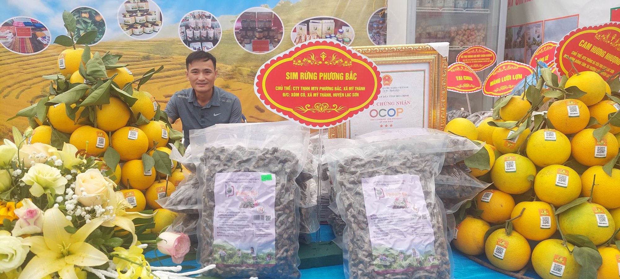 Gắn sao cho nông sản đất Mường, cam và cá bán đắt như tôm tươi  - Ảnh 1.