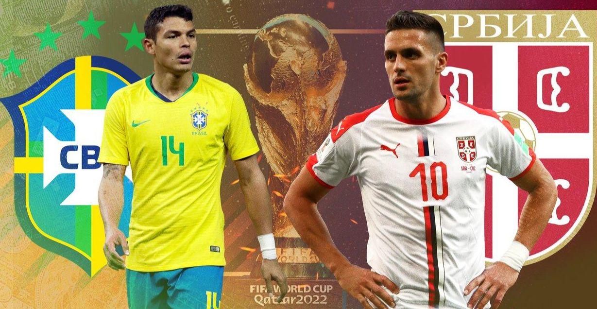 Soi kèo hiệp 1 Brazil vs Serbia, 2h00 ngày 25/11, bảng H World Cup 2022 - Ảnh 1.