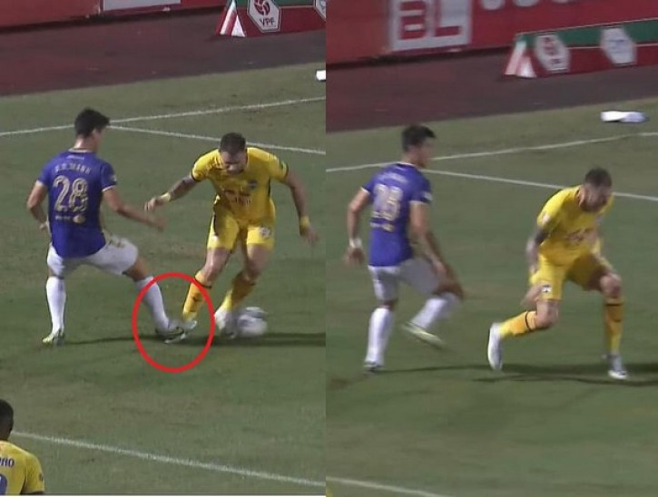 9 drama nổi bật tại V.League 2022: Trọng tài tặng pen cho... HAGL - Ảnh 1.