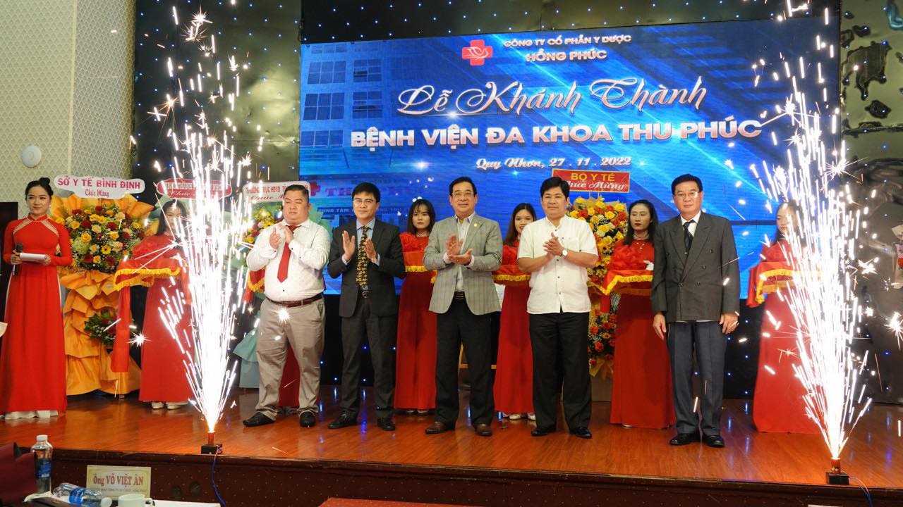 Khánh thành Bệnh viện Đa khoa Thu Phúc tại Bình Định - Ảnh 1. Khánh thành Bệnh viện Đa khoa Thu Phúc tại Bình Định - Ảnh 1.